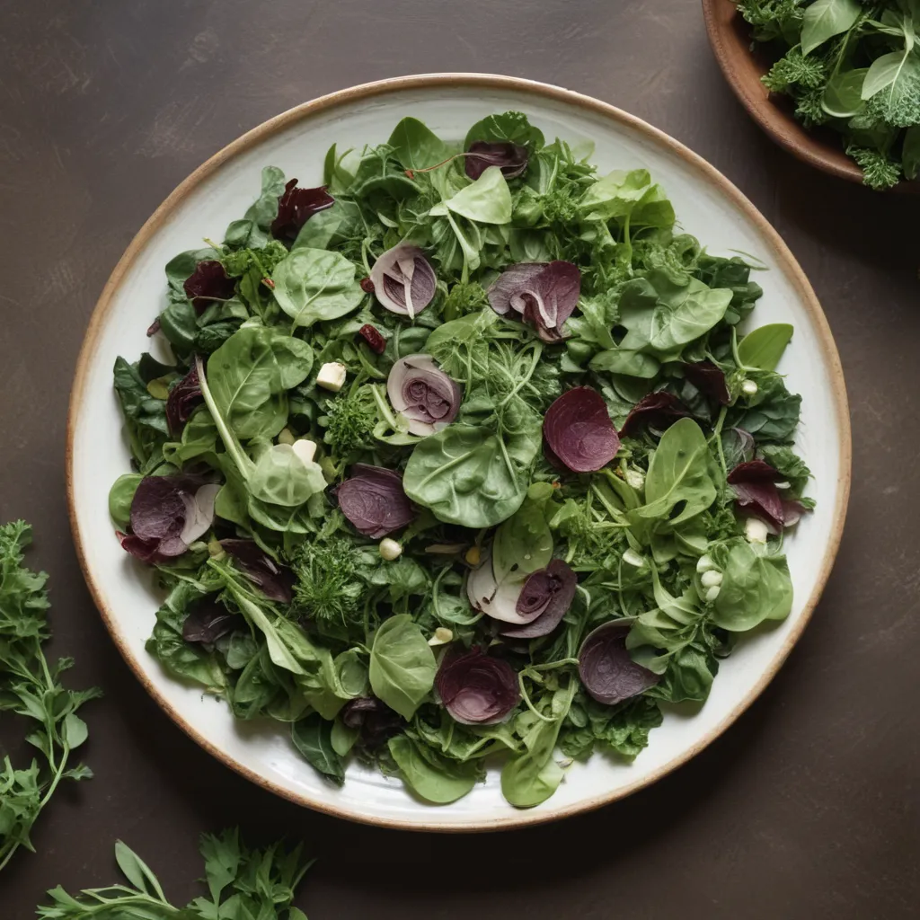 A Symphony of Salad: Composed Greens