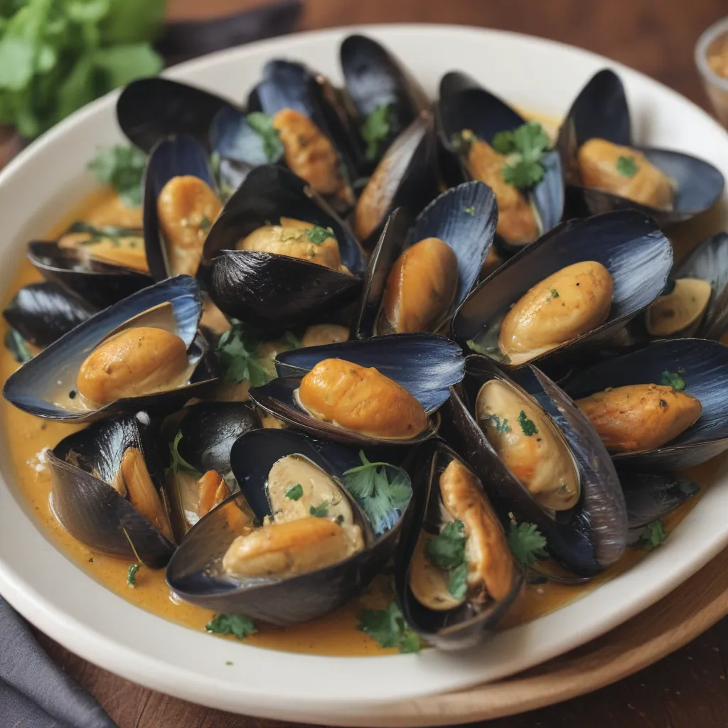 A Taste of Thailand: Coconut Curry Mussels