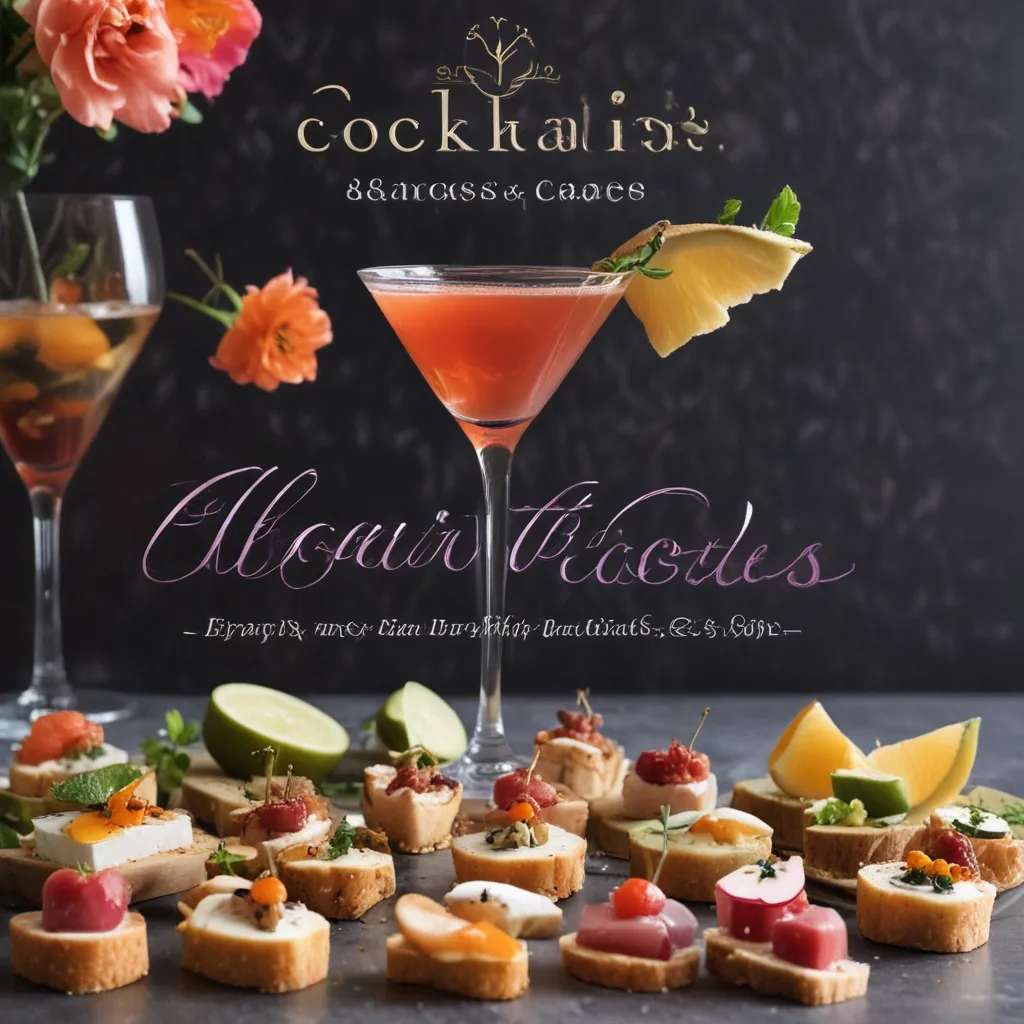 Cocktails & Canapés: Elegant Bites and Sips