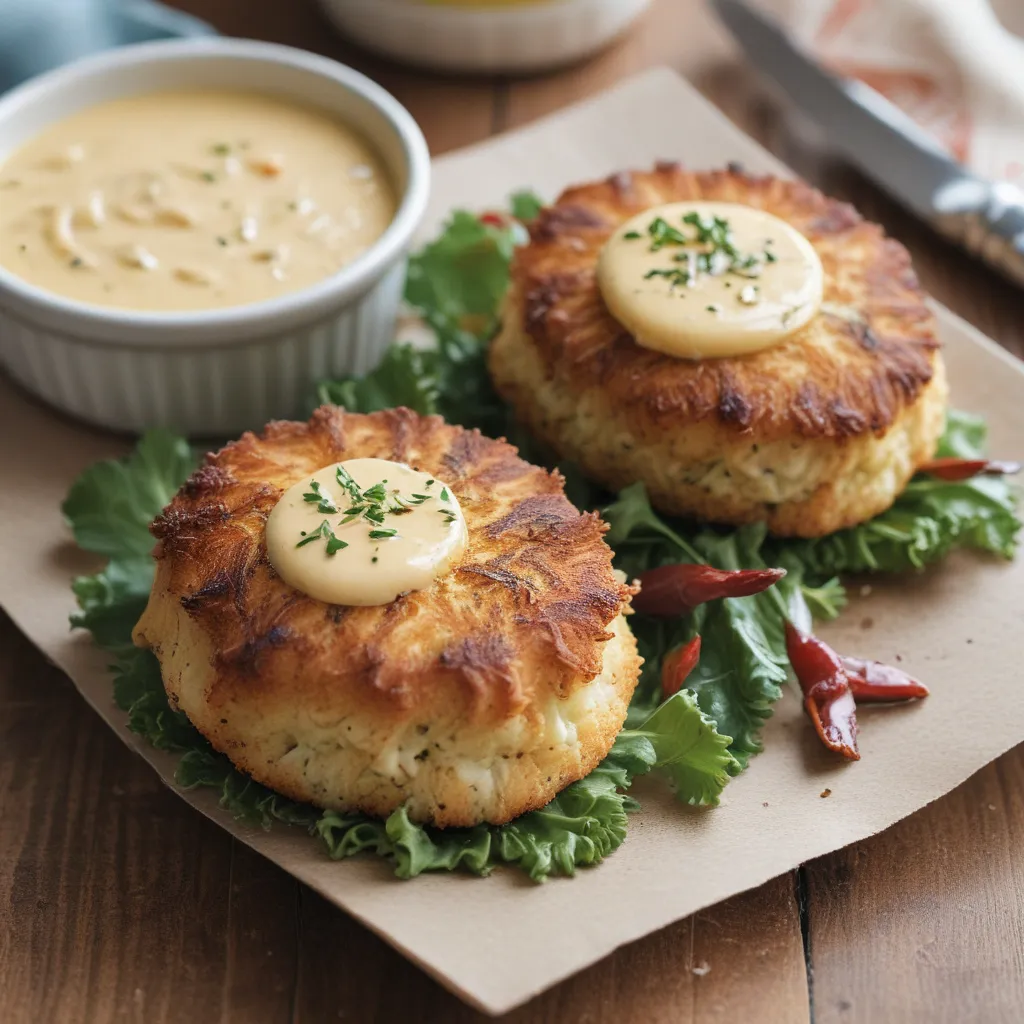 Crab Cakes with Spicy Aioli