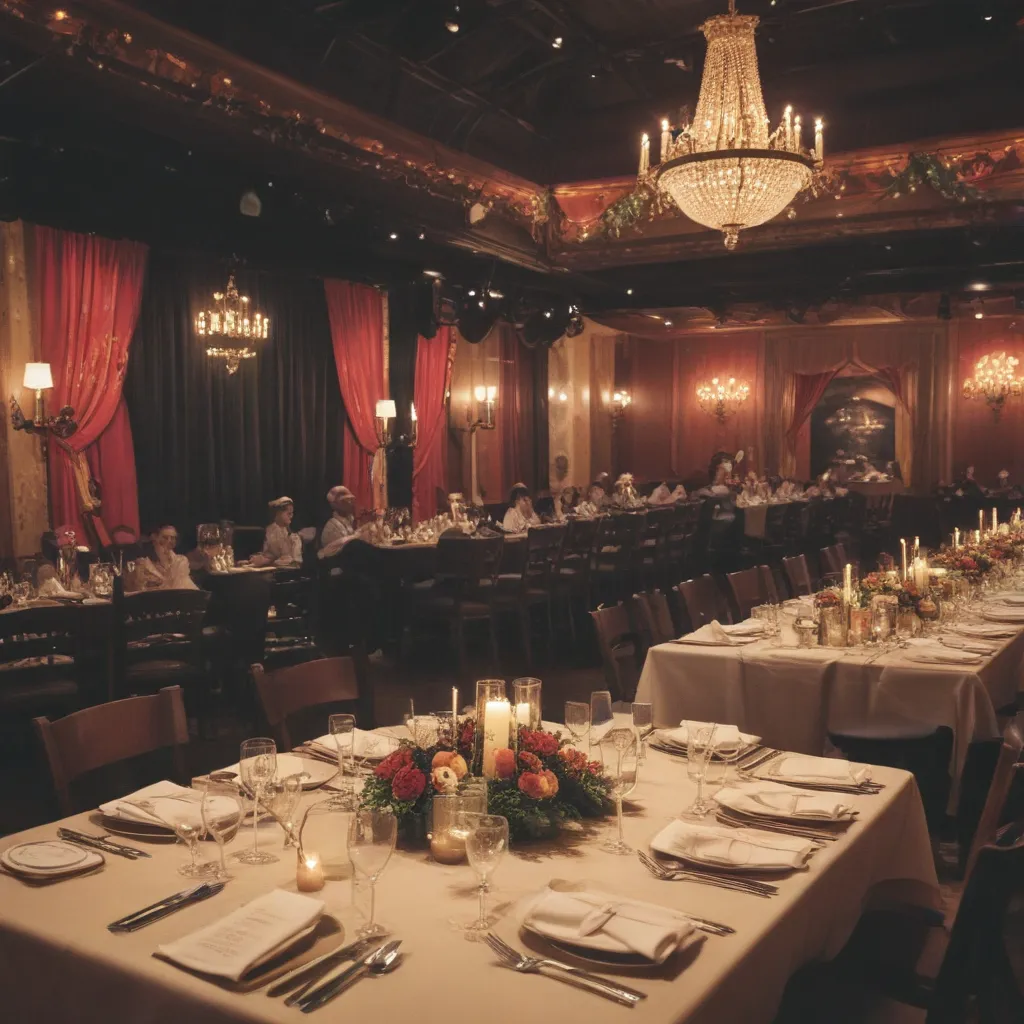 Dinner and a Show: Themed Menus and Entertainment