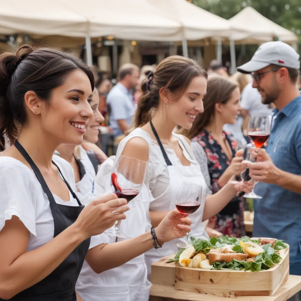 Food and Wine Festival Participation