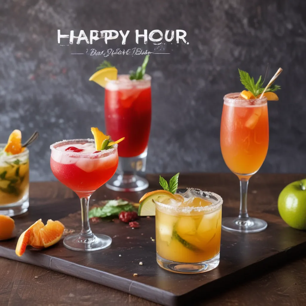 Happy Hour: Creative Cocktails & Bar Snacks