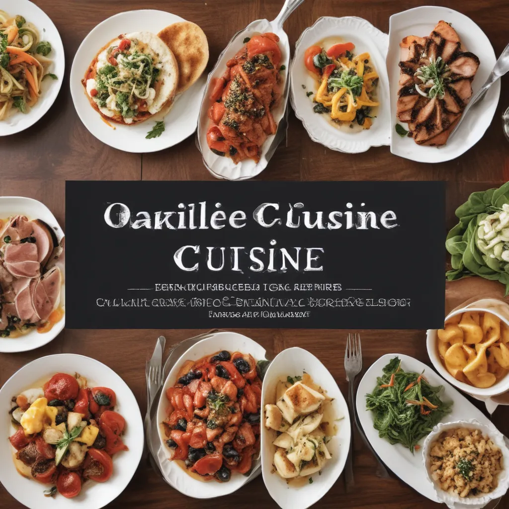 Oakville-Inspired Cuisine