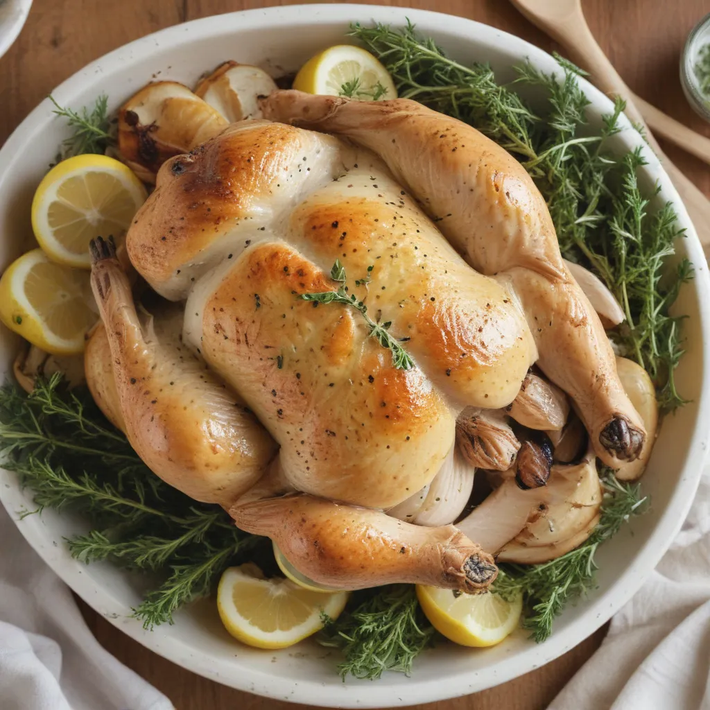 Simply Satisfying: Lemon and Thyme Roasted Chicken