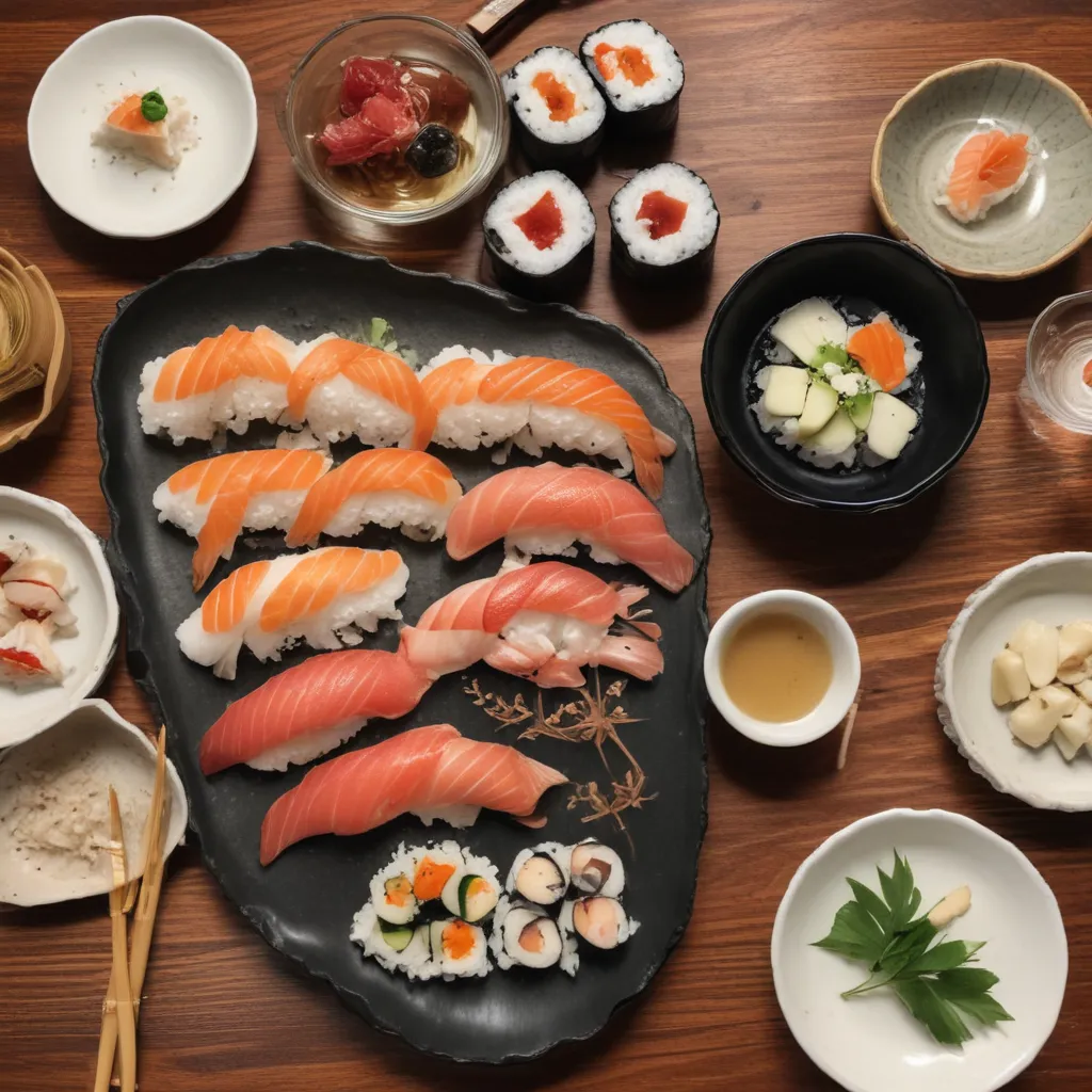 Sushi and Sake: A Japanese Inspired Dinner