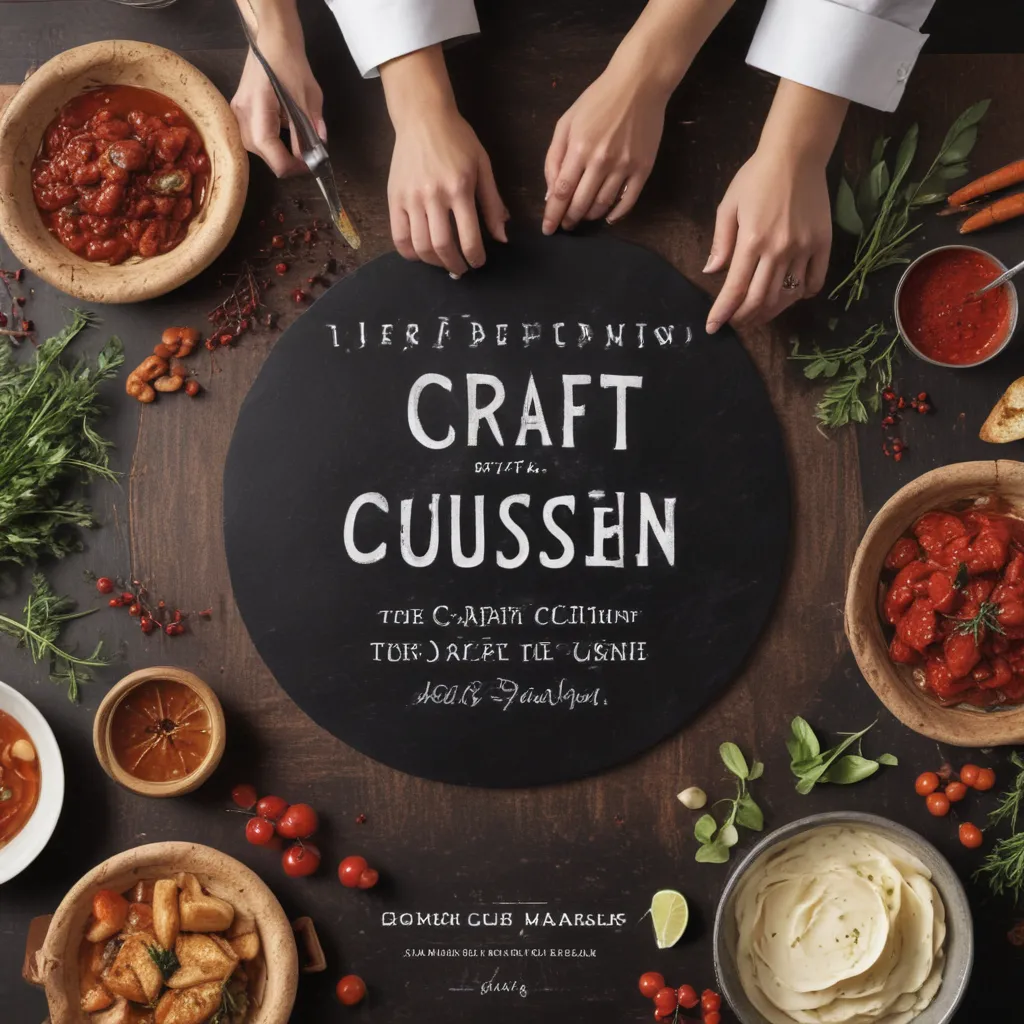 The Craft Behind the Cuisine