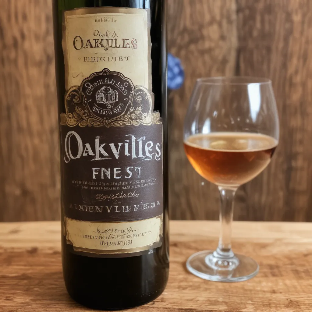 Uncorking Oakvilles Finest